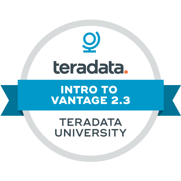 Intro to Teradata Vantage 2.3